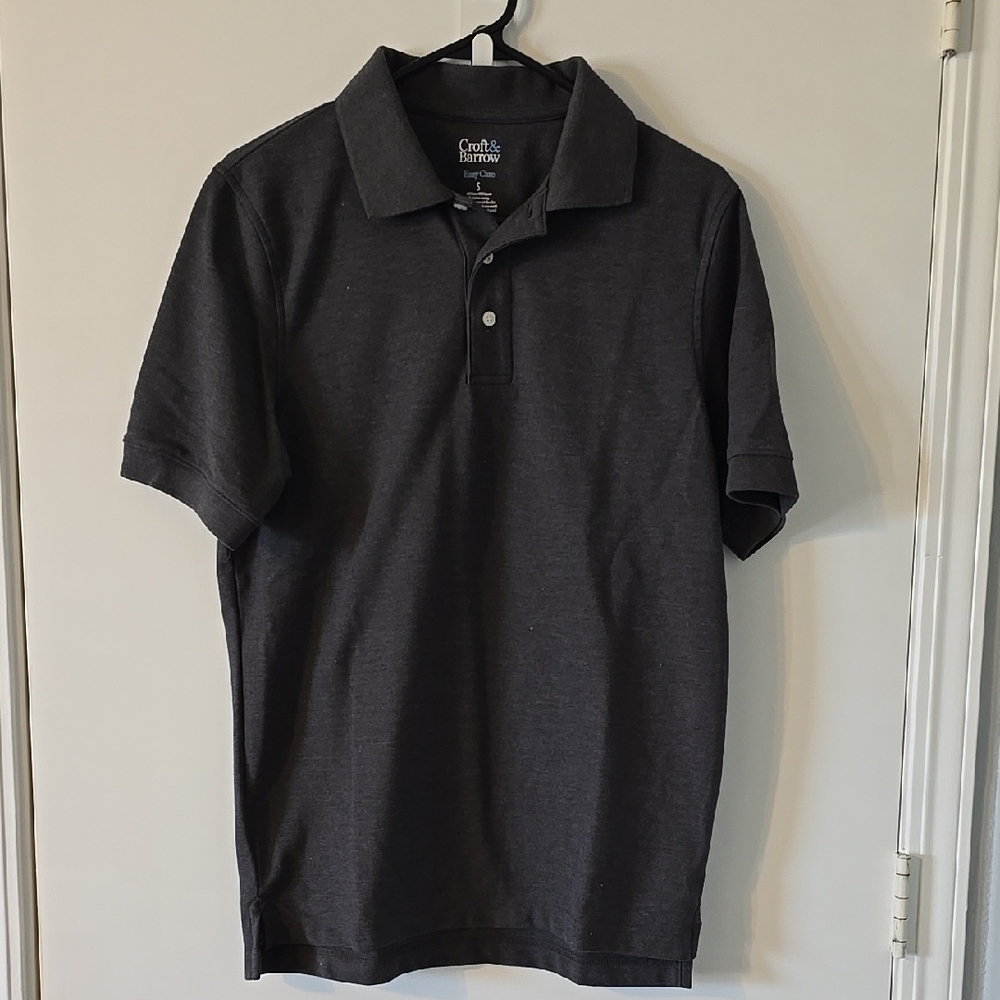 Men's Charcoal Polo Shirt